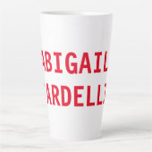 プロフェッショナルミニマルはっきりしたスモダンカスタム平野 カフェラテマグ (正面)