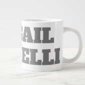 プロフェッショナルミニマルはっきりしたスモダンカスタム平野 ジャンボコーヒーマグカップ (右)