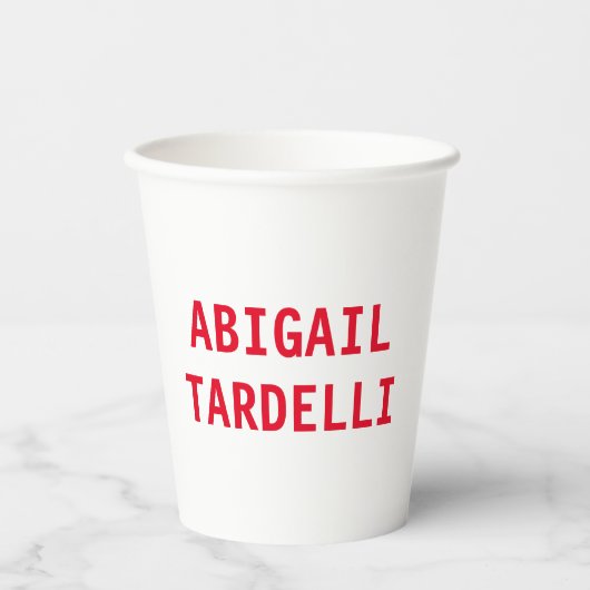 プロフェッショナルミニマルはっきりしたスモダンカスタム平野 紙コップ (正面)