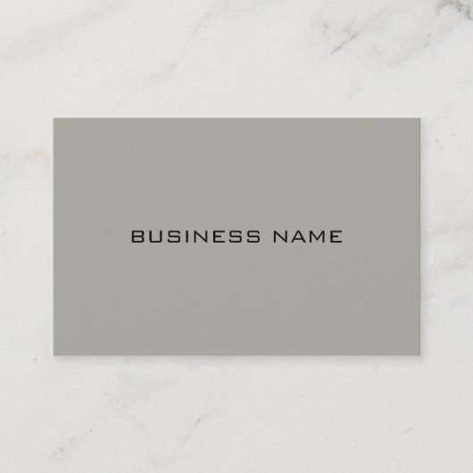 プロフェッショナルミニマルスタイリッシュシンプルテンプレート 名刺 (正面)