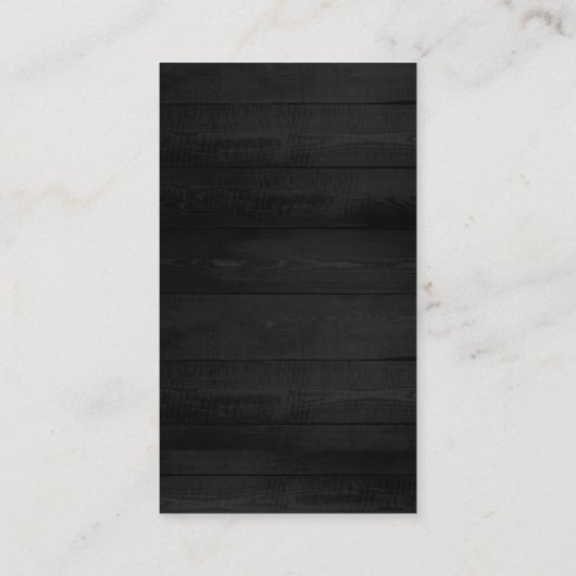 プロフェッショナルミニマルトレンディー スタイリッシュ 名刺 (裏面)