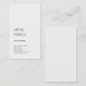 プロフェッショナルミニマルモダンカスタム 名刺 (正面/裏面)