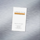 プロフェッショナルミニマルモダンム平原 マグネット名刺 (インサイチュ)