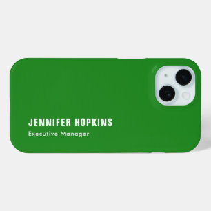 プロフェッショナルミニマルモダン主義の森 iPhone 15ケース
