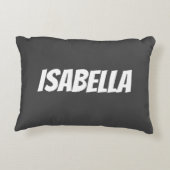 プロフェッショナルミニマルモダン主義の灰色 アクセントクッション (裏面)