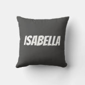 プロフェッショナルミニマルモダン主義の灰色 クッション (裏面)