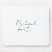 プロフェッショナルミニマルモダン主義の灰色 マウスパッド (正面)