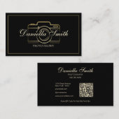 プロフェッショナルミニマル写真 名刺 (正面/裏面)