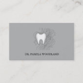 プロフェッショナルミニマル歯科アポイントメントカード 予約カード (正面)