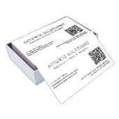 プロフェッショナルミニマル編集可能な情報 名刺