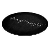 プロフェッショナルミニマル追加名パーソナライズされた カッティングボード (角)