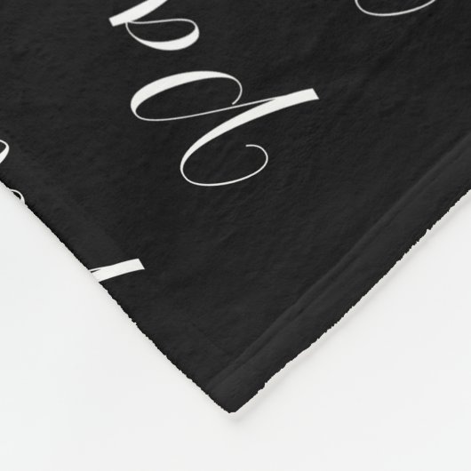 プロフェッショナルミニマル追加名パーソナライズされた フリースブランケット (角)