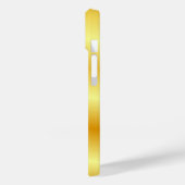 プロフェッショナルミニマル金ゴールドの色あなたの名前を追加 Case-Mate iPhoneケース (裏面 / 左)