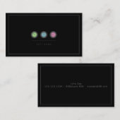 プロフェッショナルミニモダンマリスト音 名刺 (正面/裏面)