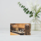 プロフェッショナルミュージックレコーディングスタジオ 名刺 (スタンド正面)