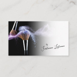 プロフェッショナルメイクアップアーティストとスタイリングの専門家 名刺