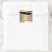 プロフェッショナルメイクアップアーティストアイラッシュセピユニークア スクエアシール (バッグ)