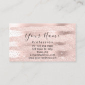 プロフェッショナルメイクアップアーティストバラキスリップストローク 名刺 (裏面)