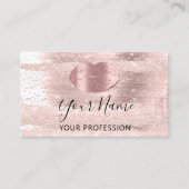 プロフェッショナルメイクアップアーティストバラキスリップストローク 名刺 (正面)