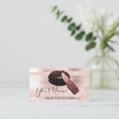 プロフェッショナルメイクアップアーティストバラキス唇 名刺 (スタンド正面)