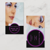 プロフェッショナルメイクアップアーティスト名刺 名刺 (正面/裏面)