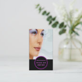 プロフェッショナルメイクアップアーティスト名刺 名刺 (スタンド正面)
