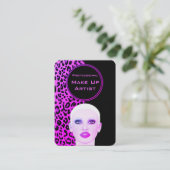 プロフェッショナルメイクアップアーティスト名刺 名刺 (スタンド正面)