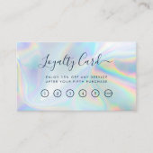 プロフェッショナルメイクアップアーティスト美しいサロン モダン ロイヤリティカード (正面)