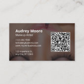 プロフェッショナルメイクアップアーティスト 名刺 (正面)