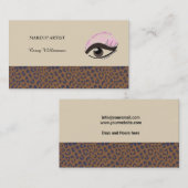 プロフェッショナルメイクアップアーティスト 名刺 (正面/裏面)
