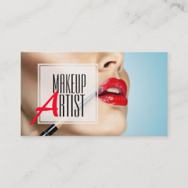 プロフェッショナルメイクアップアーティスト、美しい 名刺