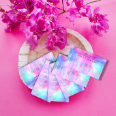 プロフェッショナルメイクアップアーティストLash Holigraph Social 名刺