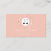 プロフェッショナルメイクアップヘアワックスラッシュバラ モダン 予約カード (正面)