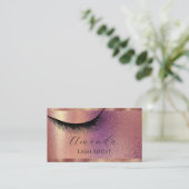 プロフェッショナルメイクアップラッシュアーティストエステティシャングリット 名刺 (スタンド正面)