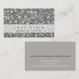 プロフェッショナルメイクアップ美しいシックダイヤモンド 名刺