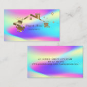 プロフェッショナルメイドクリーニングハカラフルウス 名刺 (正面/裏面)