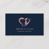 プロフェッショナルメイドハウスクリーニングサービス 名刺 (正面)