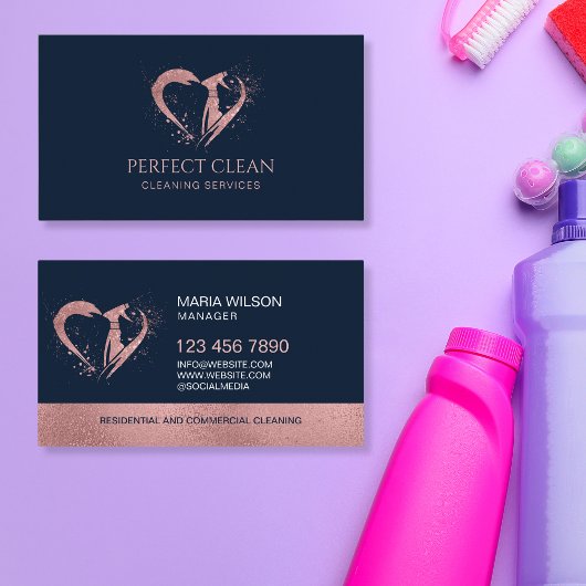 プロフェッショナルメイドハウスクリーニングサービス 名刺