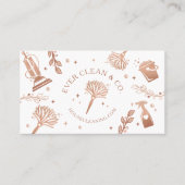 プロフェッショナルメイド&ハウスクリーニングのツール/用品 名刺 (正面)