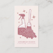 プロフェッショナルメイド&ハウスクリーニングの名刺 名刺 (正面)