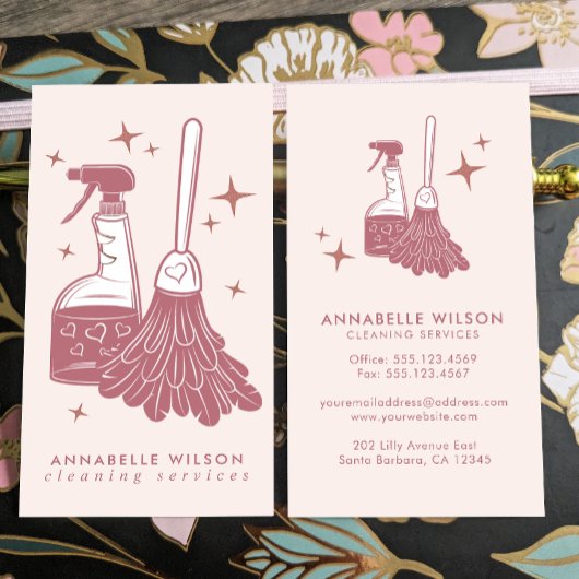 プロフェッショナルメイド&ハウスクリーニングの名刺 名刺