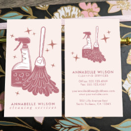 プロフェッショナルメイド&ハウスクリーニングの名刺 名刺