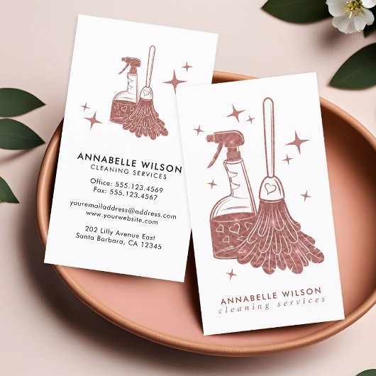 プロフェッショナルメイド&ハウスクリーニングの名刺 名刺