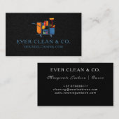 プロフェッショナルメイド&ハウスクリーニングの名刺 名刺 (正面/裏面)