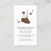 プロフェッショナルメイド&ハウスクリーニング名刺 名刺 (裏面)