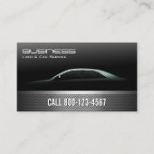 プロフェッショナルメタリックリムタクシー 名刺 (正面)