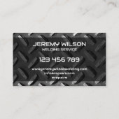 プロフェッショナルメタルウエルダー建築の便利屋 名刺 (裏面)