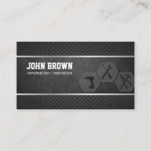 プロフェッショナルメタル建築大工の道具師 名刺 (正面)