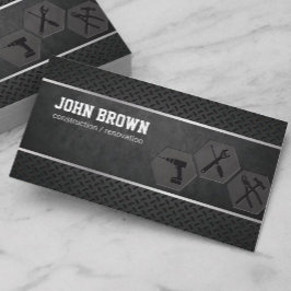 プロフェッショナルメタル建築大工の道具師 名刺