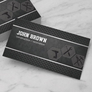 プロフェッショナルメタル建築大工の道具師 名刺